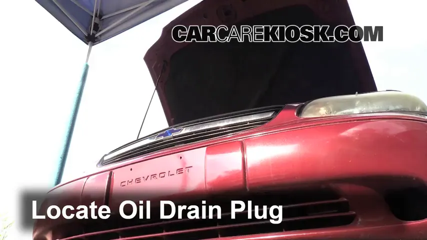 2004 Chevrolet Classic 2.2L 4 Cyl. Aceite Cambiar aceite y filtro de aceite